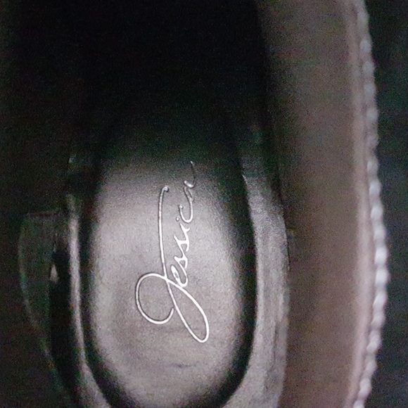 Jessica "Olivia" Grey Suede Ankle Booties - Picture 5 of 7